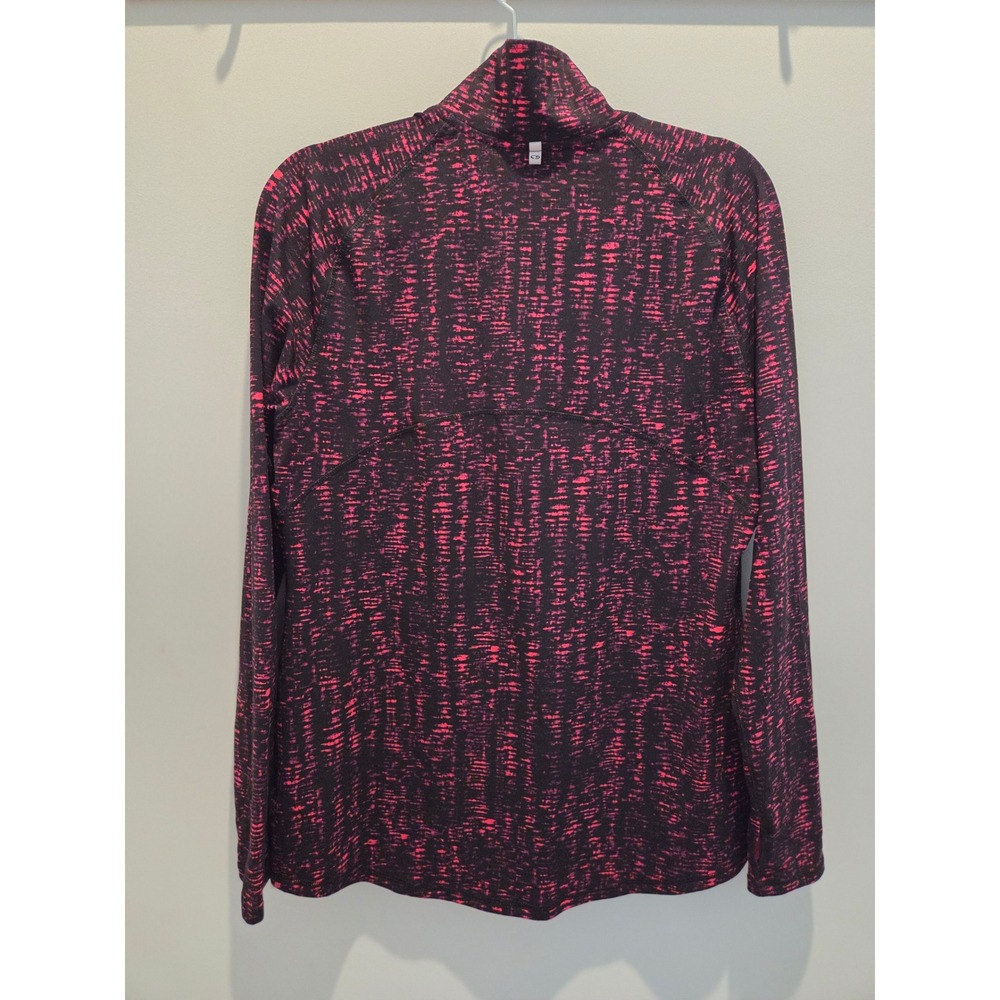 Champion Women's Active Pullover Top Long Sleeve Pink Black Geometric L - Picture 5 of 5
